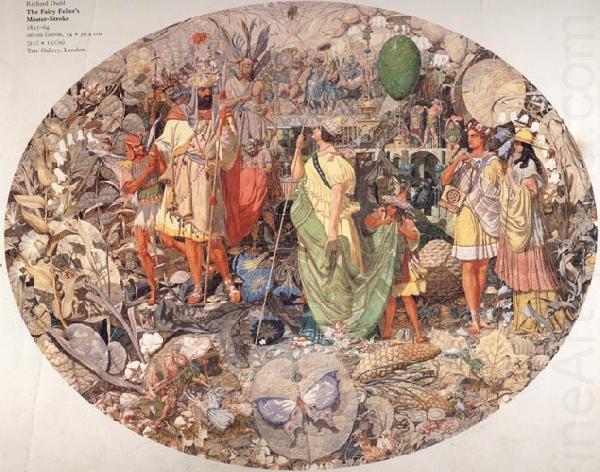 Richard  Dadd Contradiction:Oberon and Titania china oil painting image